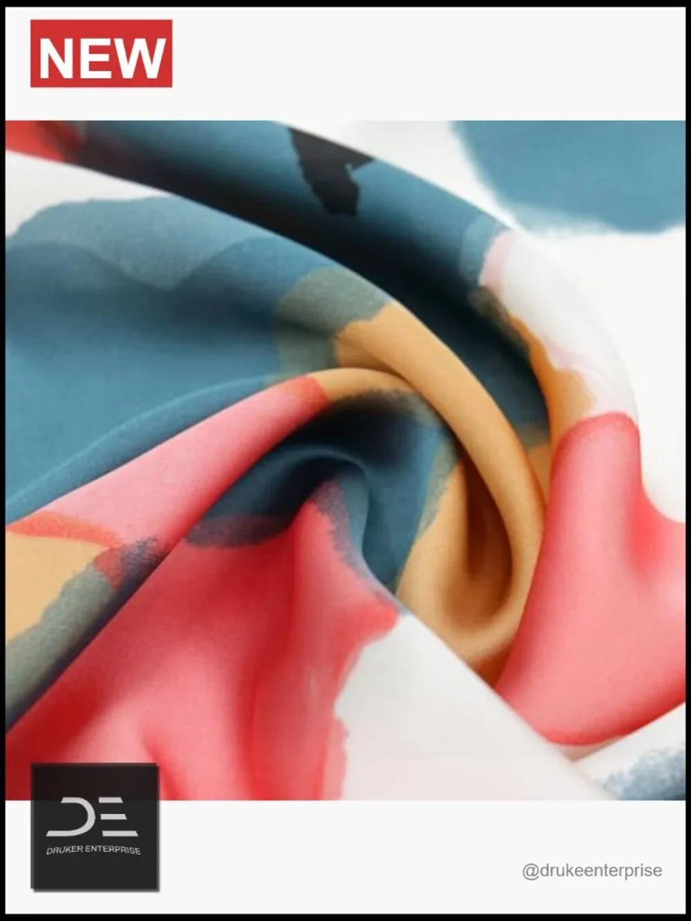 27'' Satin Silk Feeling Square Scarf for Hair Neck Bag